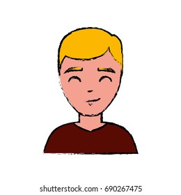 cartoon man icon