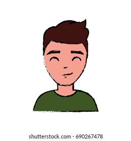 cartoon man icon