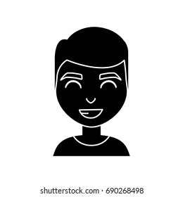 cartoon man icon