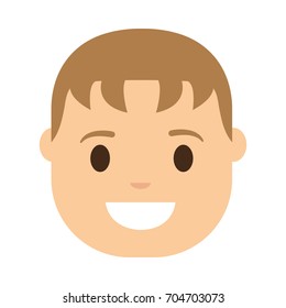 cartoon man icon