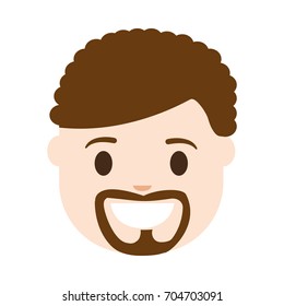 cartoon man icon