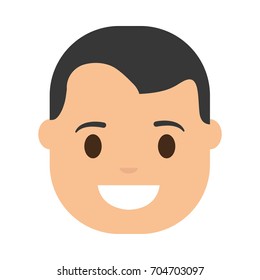 cartoon man icon