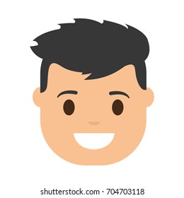 cartoon man icon