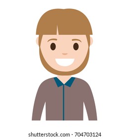 cartoon man icon