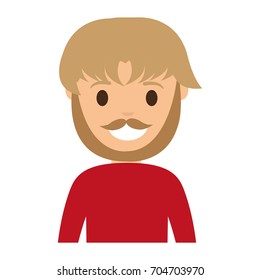 cartoon man icon