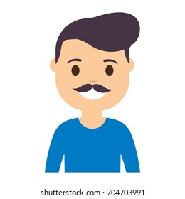 cartoon man icon