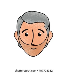 cartoon man icon
