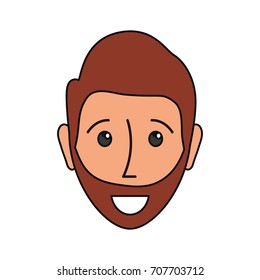cartoon man icon