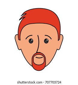 cartoon man icon