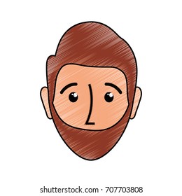 cartoon man icon