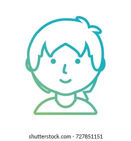 cartoon man icon