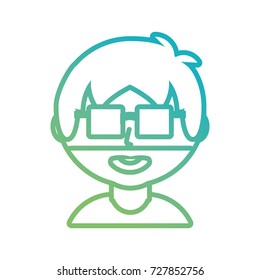 cartoon man icon