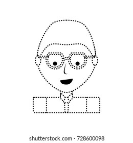 cartoon man icon
