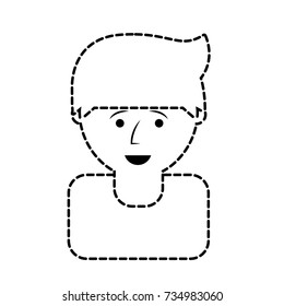 cartoon man icon