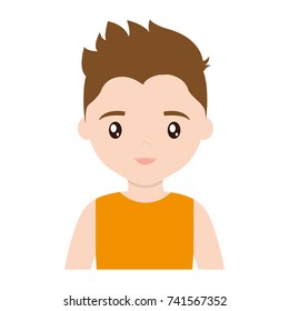 cartoon man icon