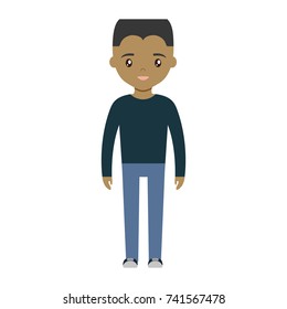 cartoon man icon
