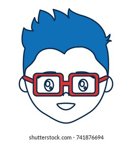 cartoon man icon