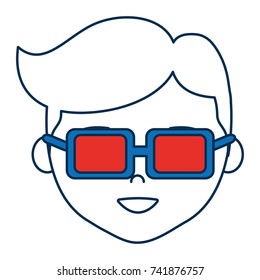 cartoon man icon