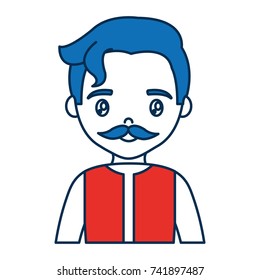 cartoon man icon