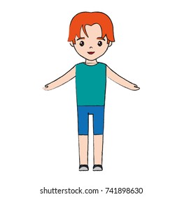 cartoon man icon