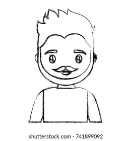 cartoon man icon
