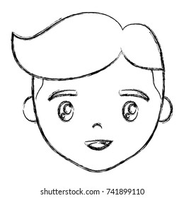 cartoon man icon