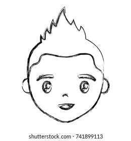 cartoon man icon