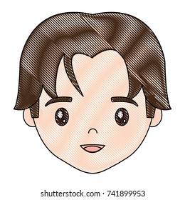 cartoon man icon