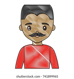 cartoon man icon