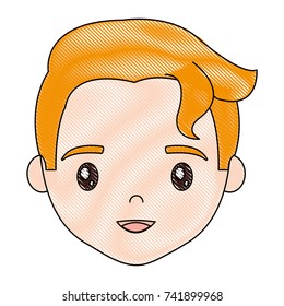 cartoon man icon