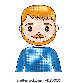 cartoon man icon