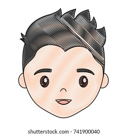 cartoon man icon