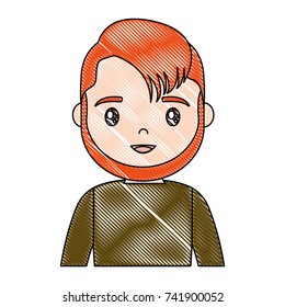 cartoon man icon