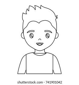 cartoon man icon