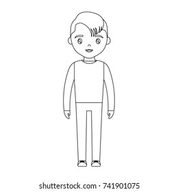 cartoon man icon