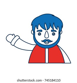 cartoon man icon