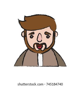 cartoon man icon