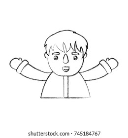 cartoon man icon