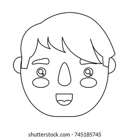 cartoon man icon