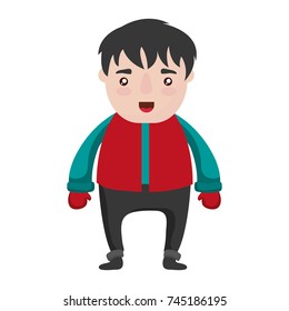 cartoon man icon