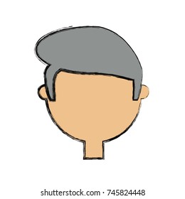 cartoon man icon