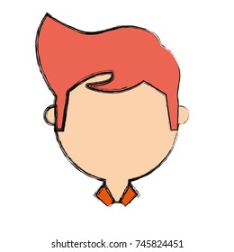 cartoon man icon