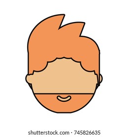 cartoon man icon