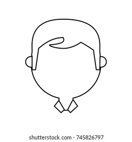 cartoon man icon