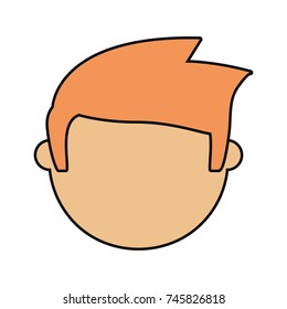 cartoon man icon