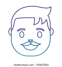cartoon man icon