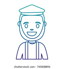 cartoon man icon