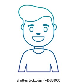 cartoon man icon