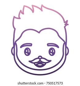 cartoon man icon