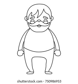 cartoon man icon